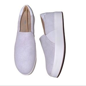 Dr. Scholl’s Abbot Lux Leather Slip-On Sneaker 11 | Pink Crackle